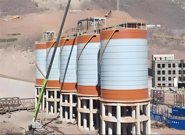 海尾镇高架钢板仓